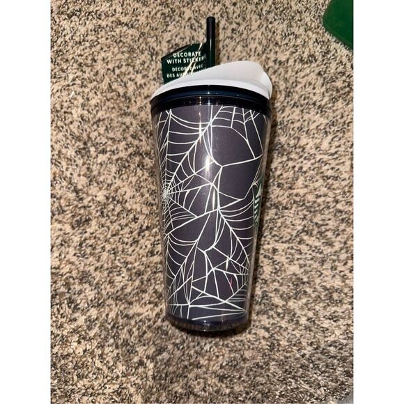 Starbucks Glow in the Dark Spider Web Tumbler - Picture 3 of 3